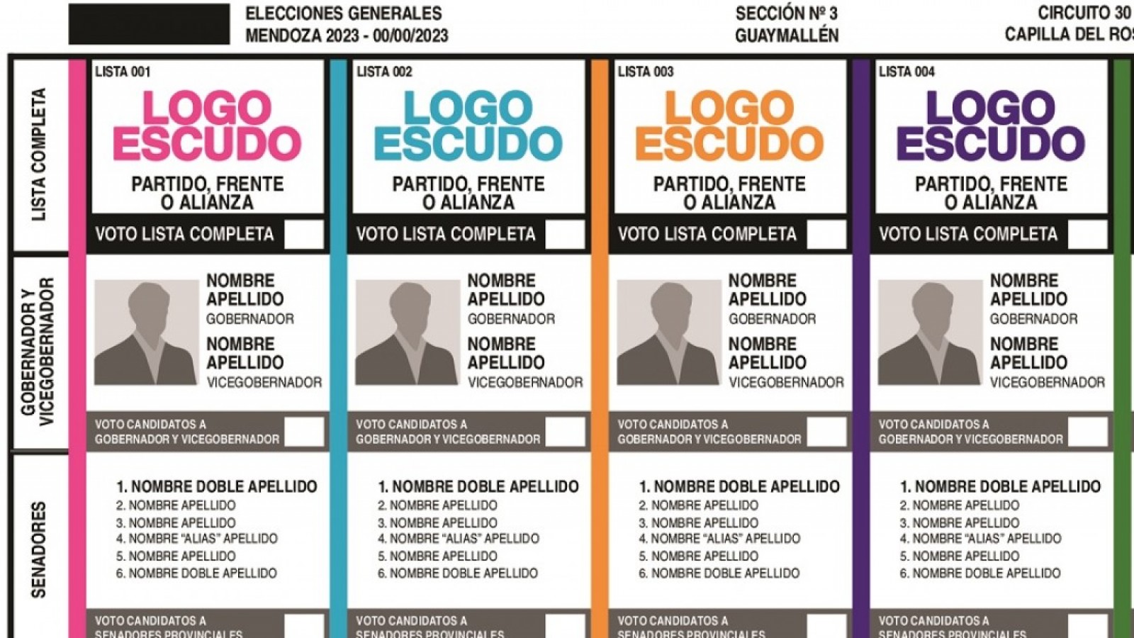 Casi el 70% del padrón electoral de Mendoza participó de las PASO